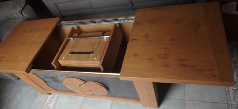Superbe table de salon en chêne neuve 0 Colmar (68)