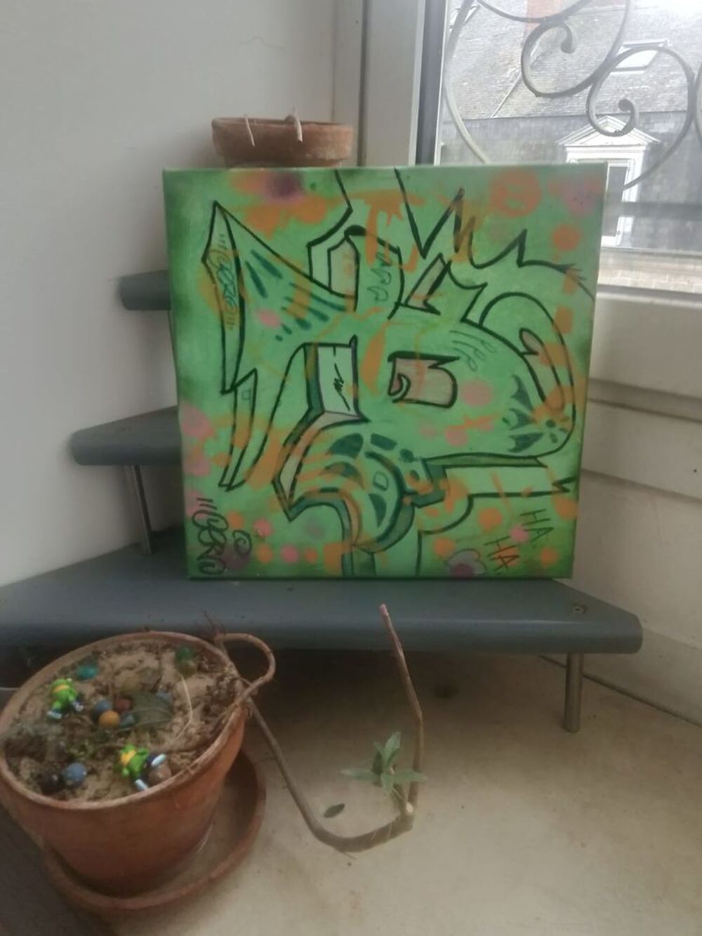 Tableaux street art pi&egrave;ces uniques sign&eacute;es id&eacute;e cadeau Décoration