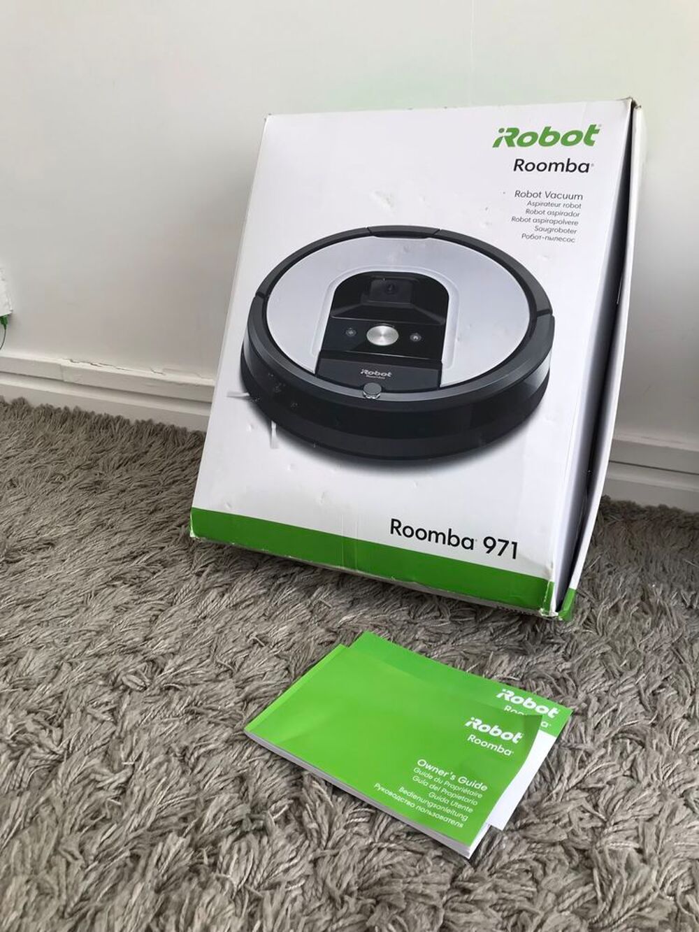 Aspirateur Robot Irobot Roomba 971 connect&eacute; Electroménager