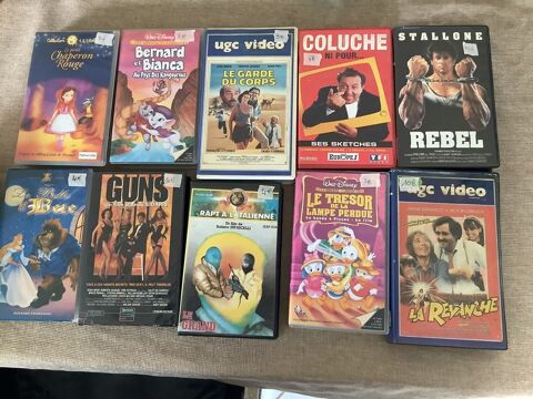 Cassettes VHS  l'unit ou lot
40 Thaon-les-Vosges (88)