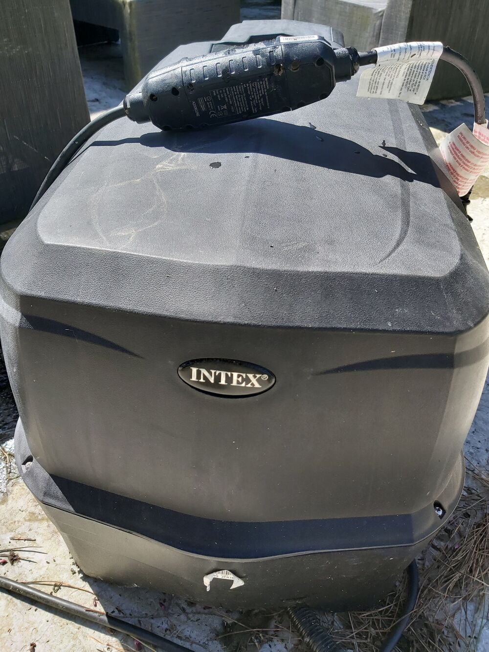 Spa Intex juin 2021 Jardin