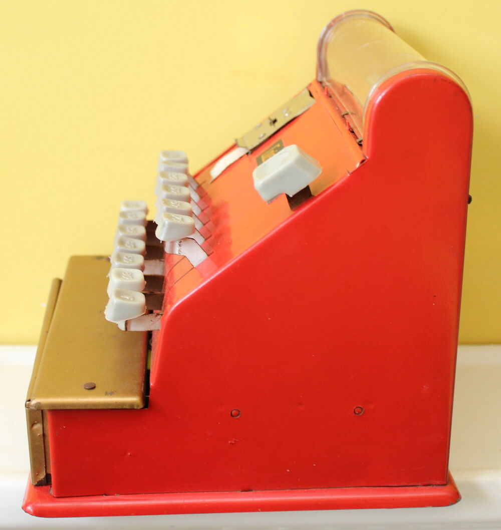 Caisse enregistreuse jouet t&ocirc;le marchande 1960 Jeux / jouets
