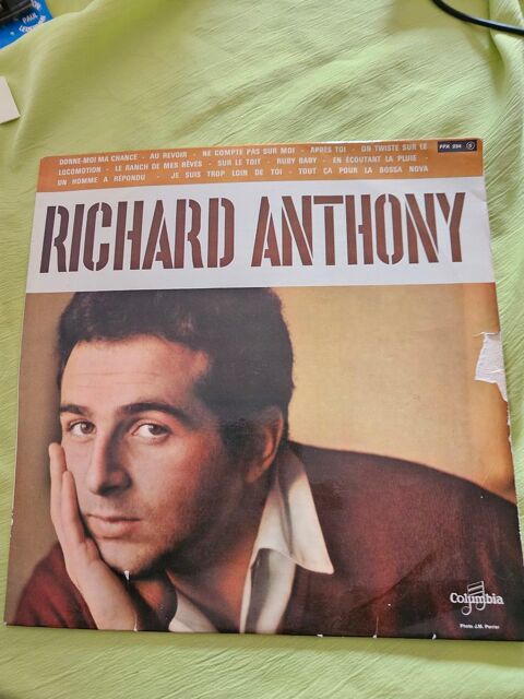 Richard Anthony vinyle 33t FPX 234 1963
8 � 8 Dourdan (91)