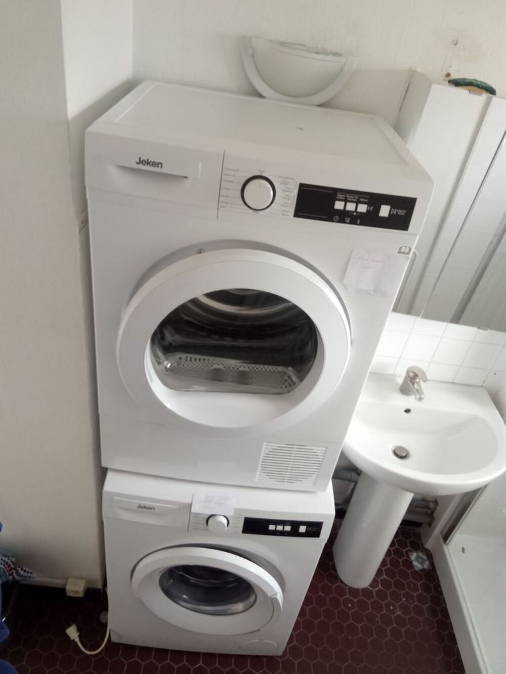 s&egrave;che linge jeken Electroménager