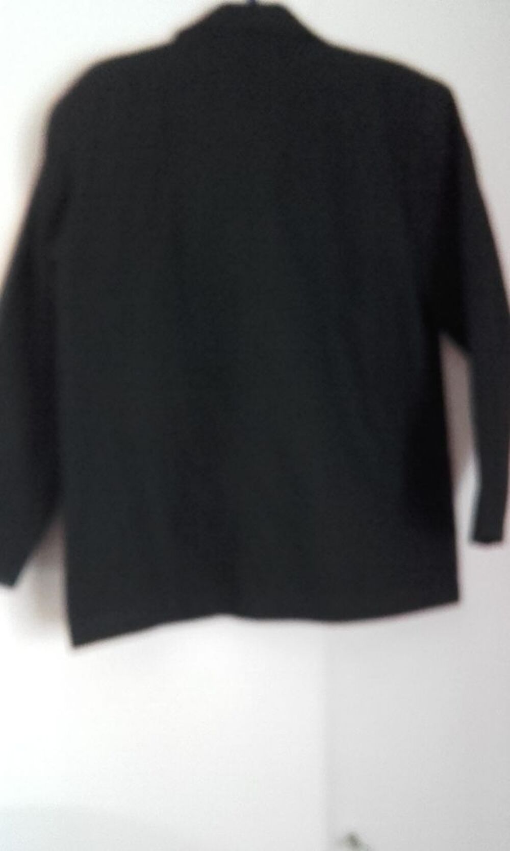 Veste noir manches longues Vêtements