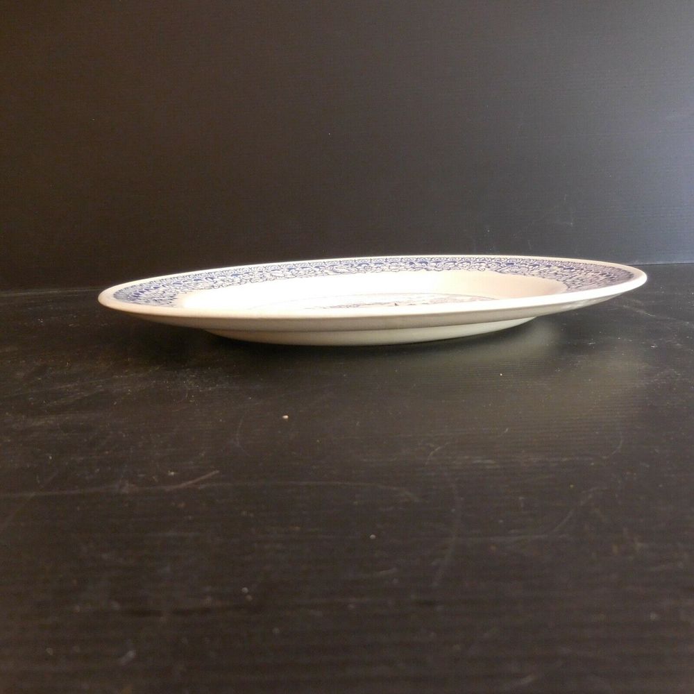 6 Assiettes BP Bleues Cuisine