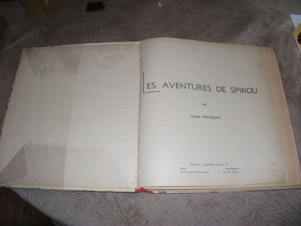 Spirou et Fantasio Livres et BD
