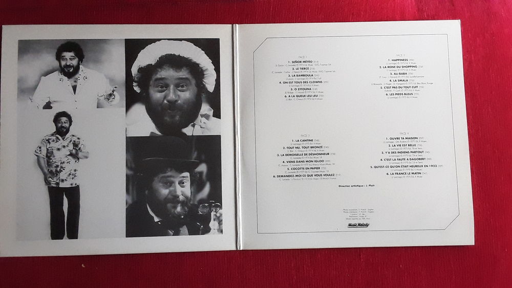 Double disque vinyle 33 tour Carlos CD et vinyles