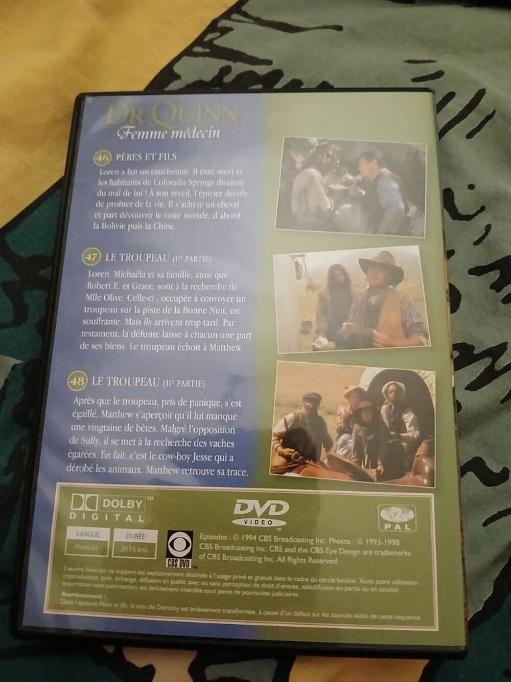 DVD DR QUINN FEMME MEDECIN
N&deg; 16
DVD et blu-ray