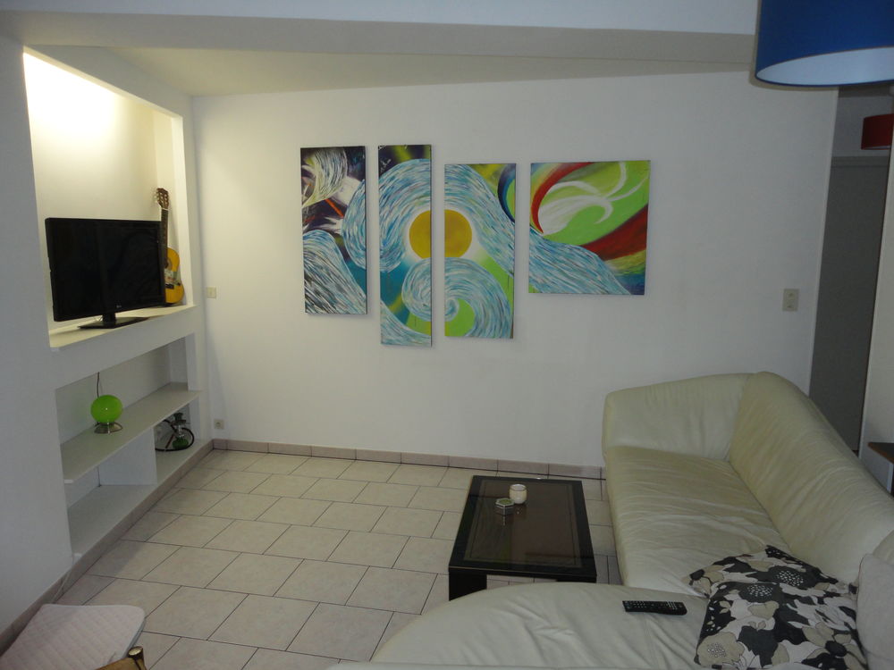 peinture tableau polyptyque (en 5 parties) SUNNY DAY Décoration