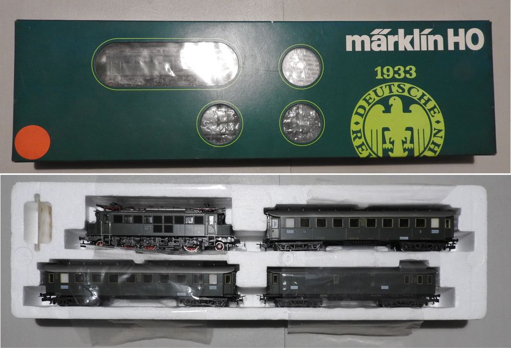 Echelle HO - M&auml;rklin coffret 2850 &eacute;tat neuf 