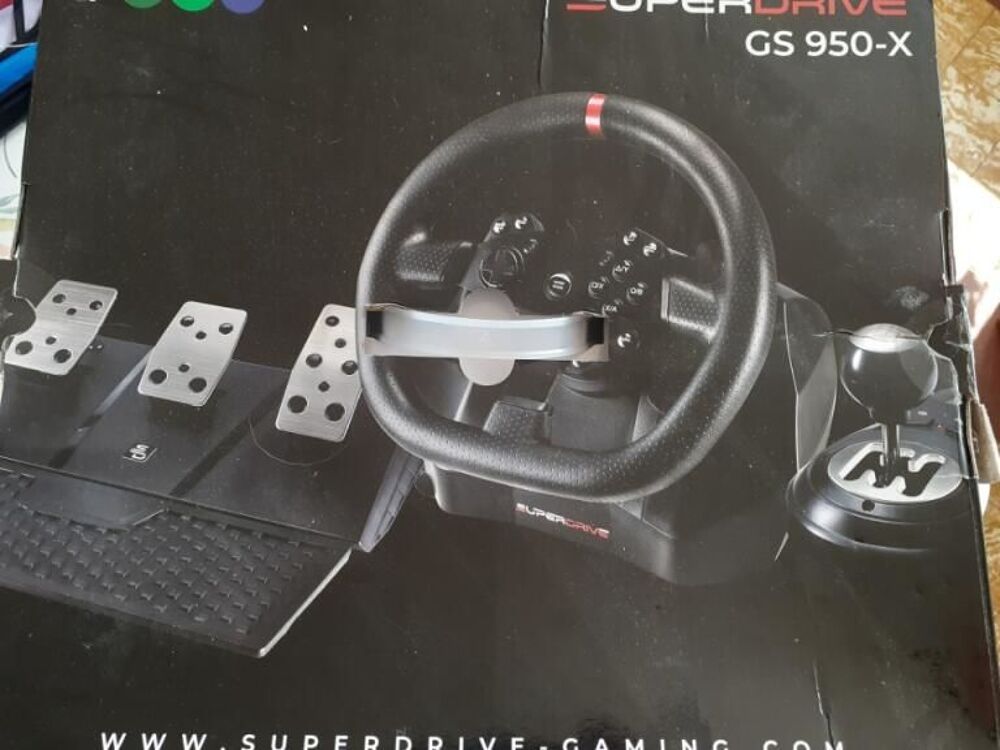 Volant de course Consoles et jeux vidéos
