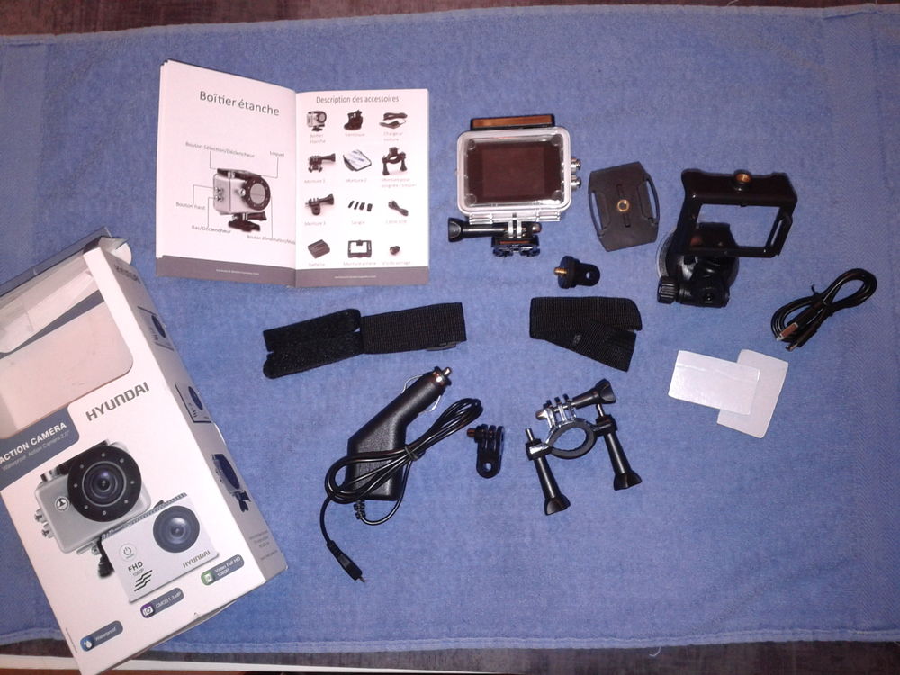 Camera Sport HY-CNUHC 13-001 Hyundai Action Camera FHD 1080P Photos/Video/TV