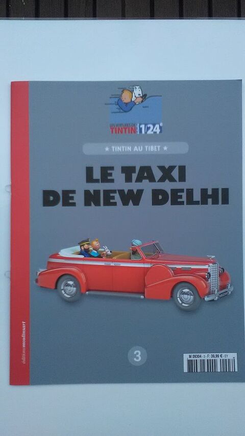 VOITURE TINTIN LA N�3          LE TAXI DE NEW DELHI     60 Dolus-d'Ol�ron (17)