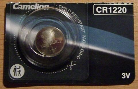 Pile bouton lithium CR1220 neuve 1 Balma (31)