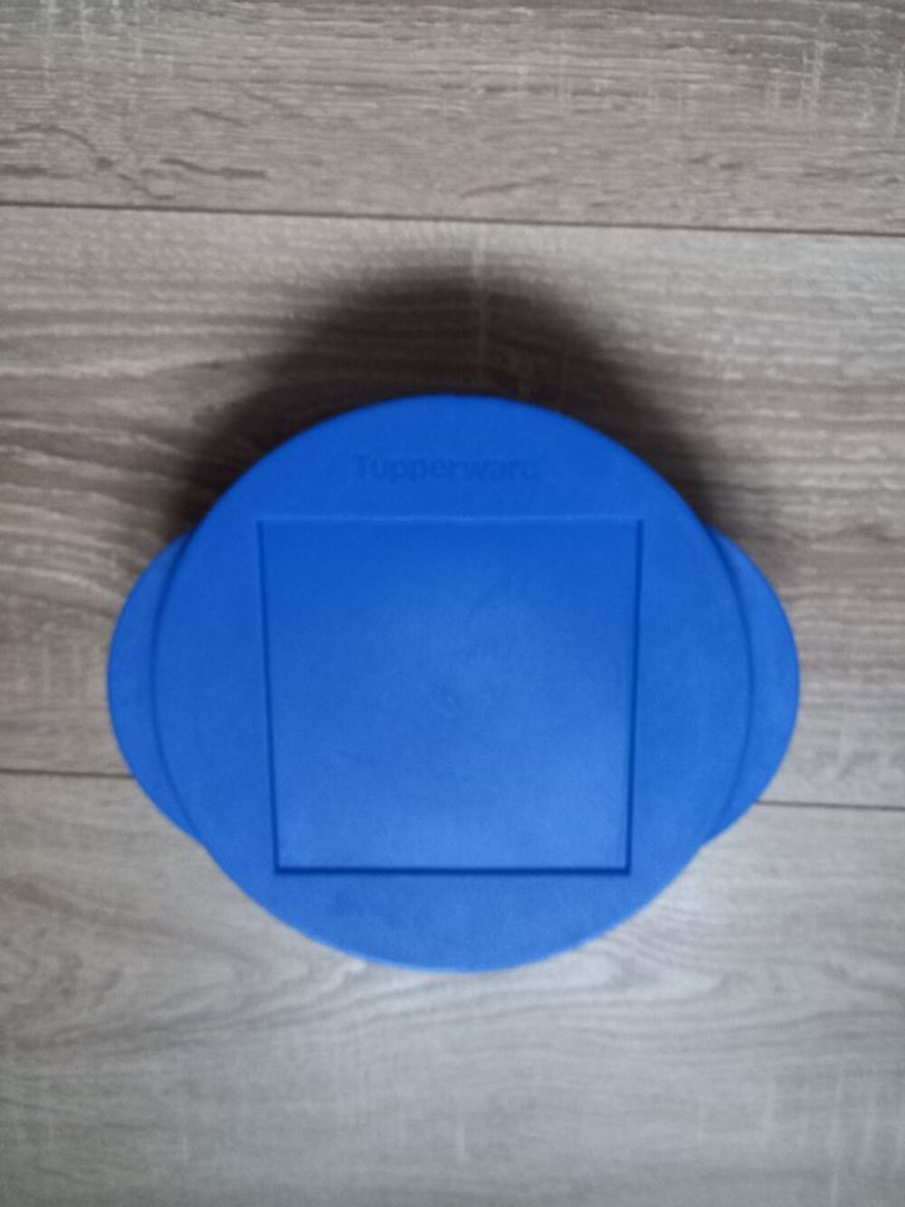 Boite Tupperware bleu 600 ml Décoration