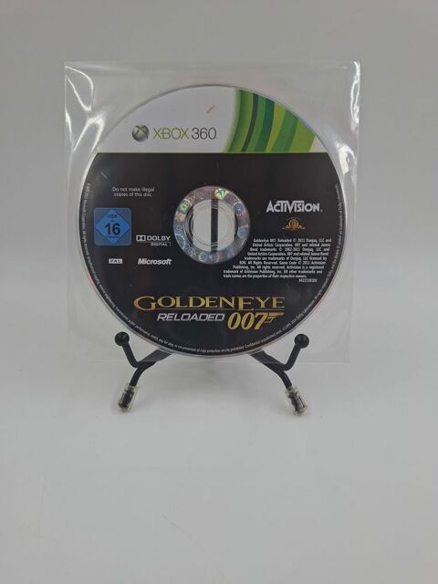 Jeu Xbox 360 Goldeneye Reloaded 007 en loose 9 Vulbens (74)