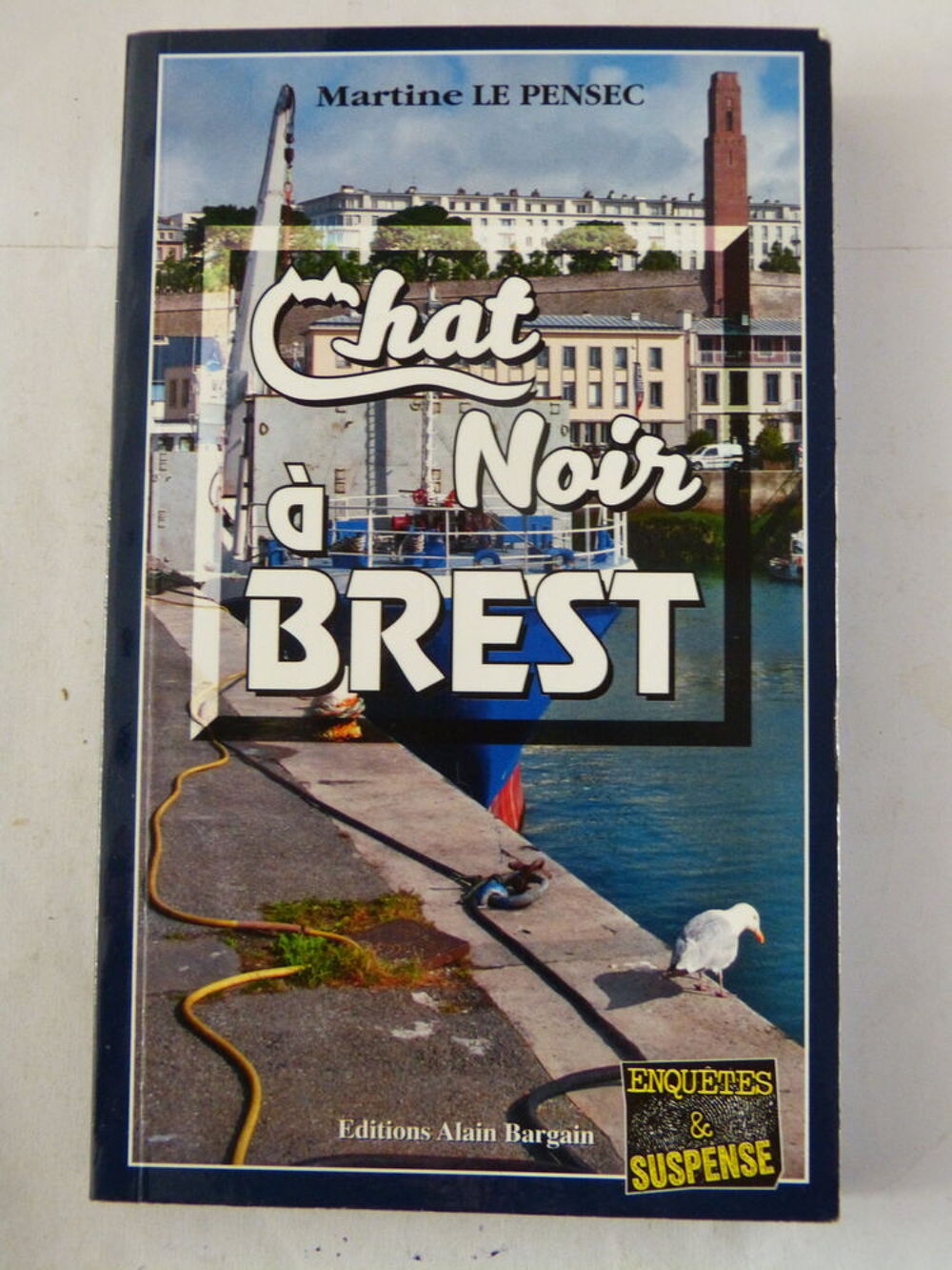 CHAT NOIR A BREST policier BRETON BARGAIN Livres et BD