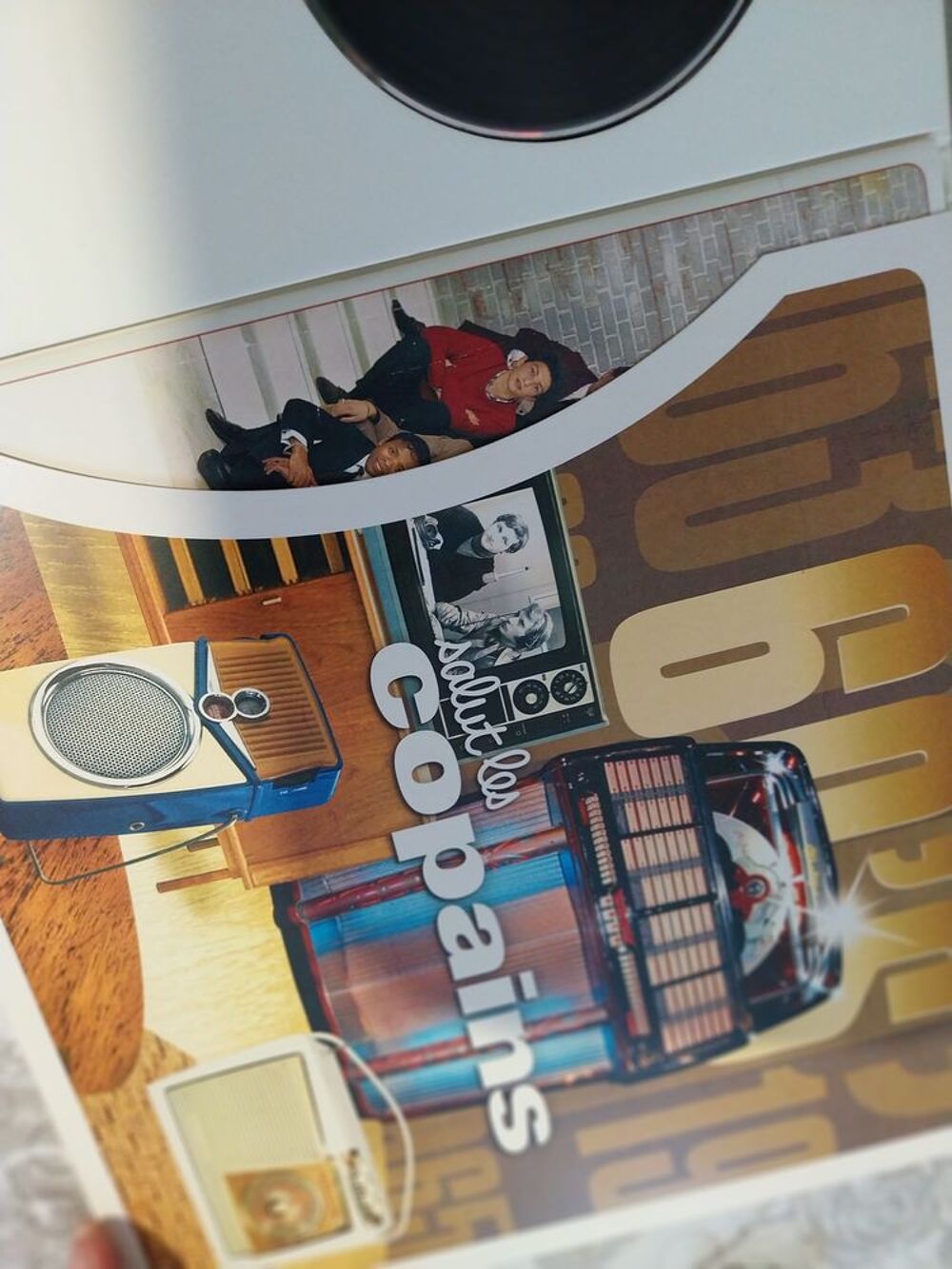 Disque de salut les copains avec Johnny CD et vinyles