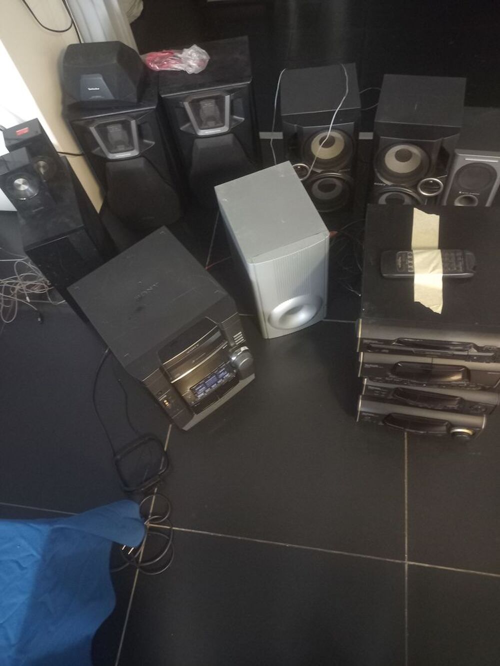 Lot d enciente et de cha&icirc;ne hifi Audio et hifi