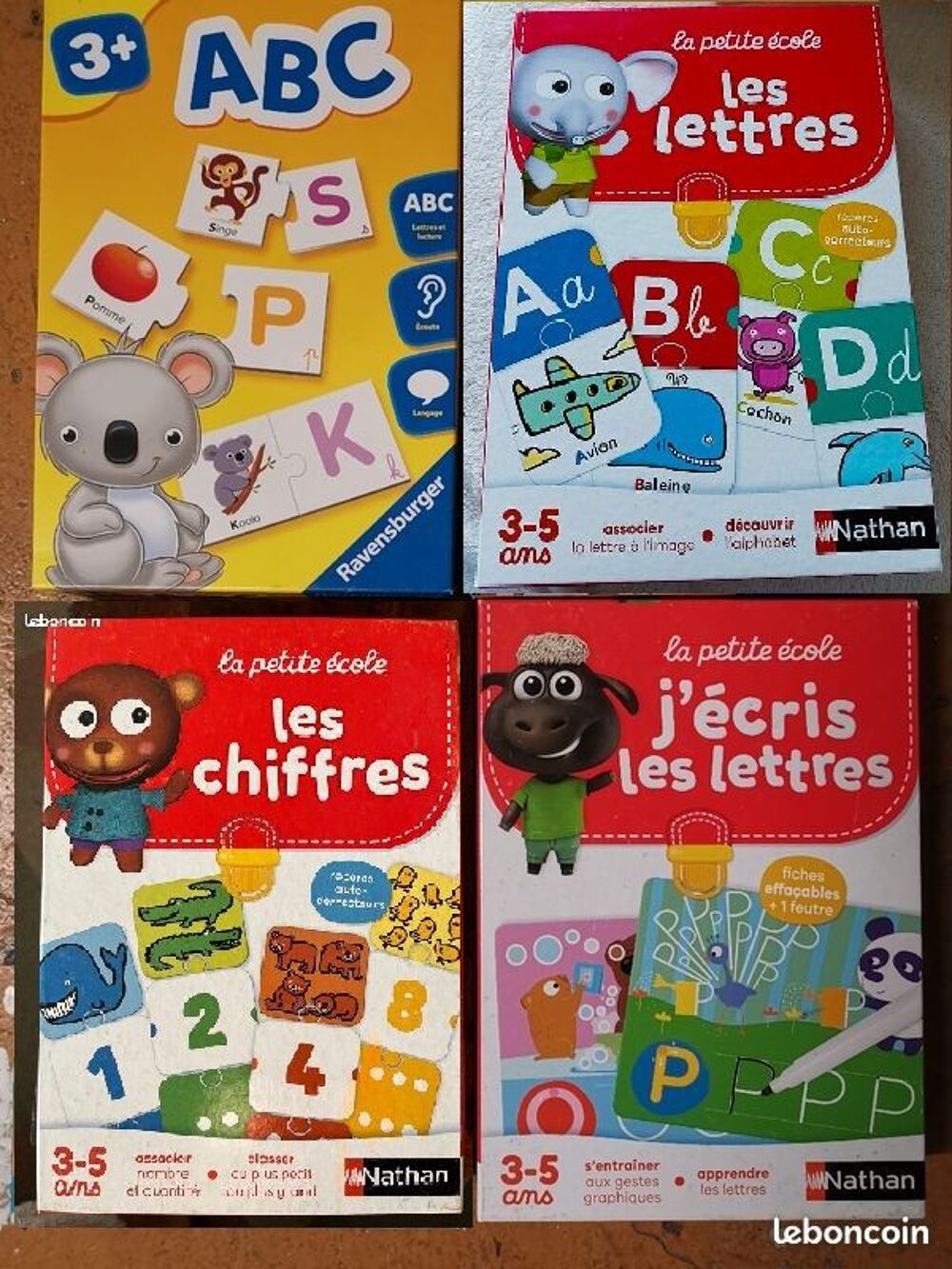 lot jeux pour 3 &agrave; 5 ans - neufs Jeux / jouets