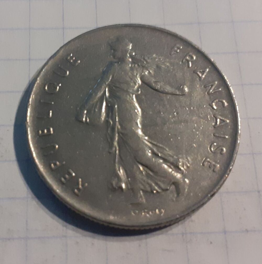 5 Francs 1972 
