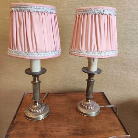 Paire de lampes de chevets 25 Charbonnires-les-Bains (69)
