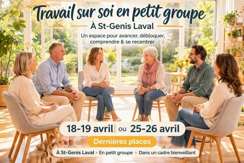 Travail sur soi en petit groupe. Derni&egrave;res places  69230 Saint-genis-laval