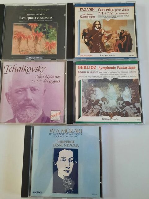 CD de Musique classique Lot de 5 7 Cournonterral (34)