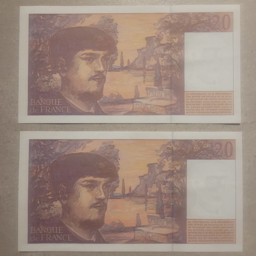 RARES PI&Egrave;CES 1941 1 FRANC 1941 / 20 CENTIMES 