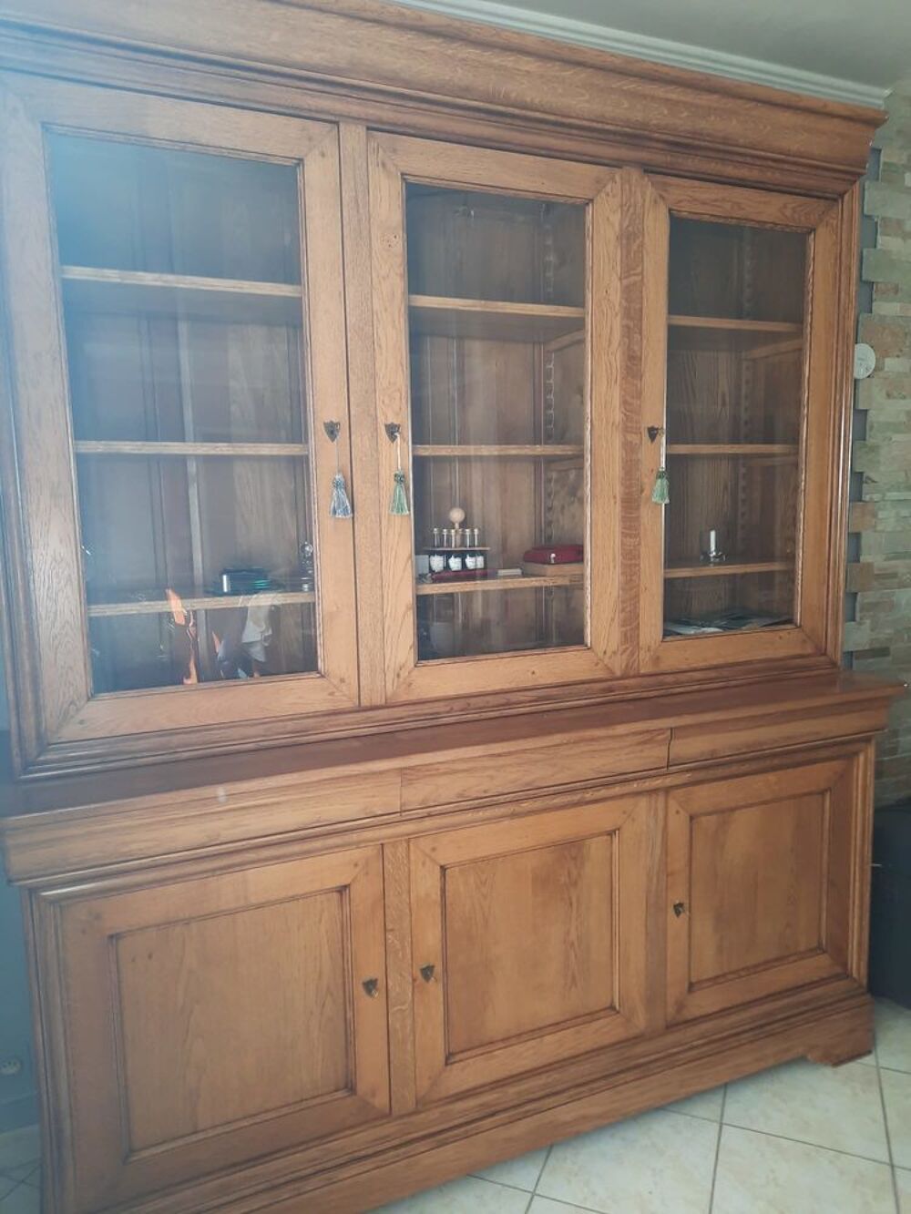 Buffet ch&ecirc;ne massif Weiss Meubles