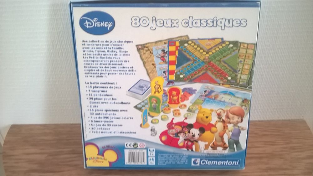 COFFRET 80 JEUX CLASSIQUES Jeux / jouets