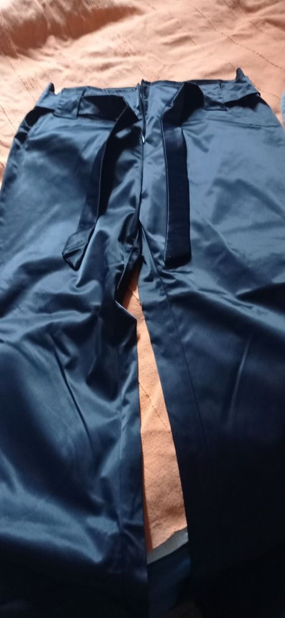 pantalon femme satin Vêtements