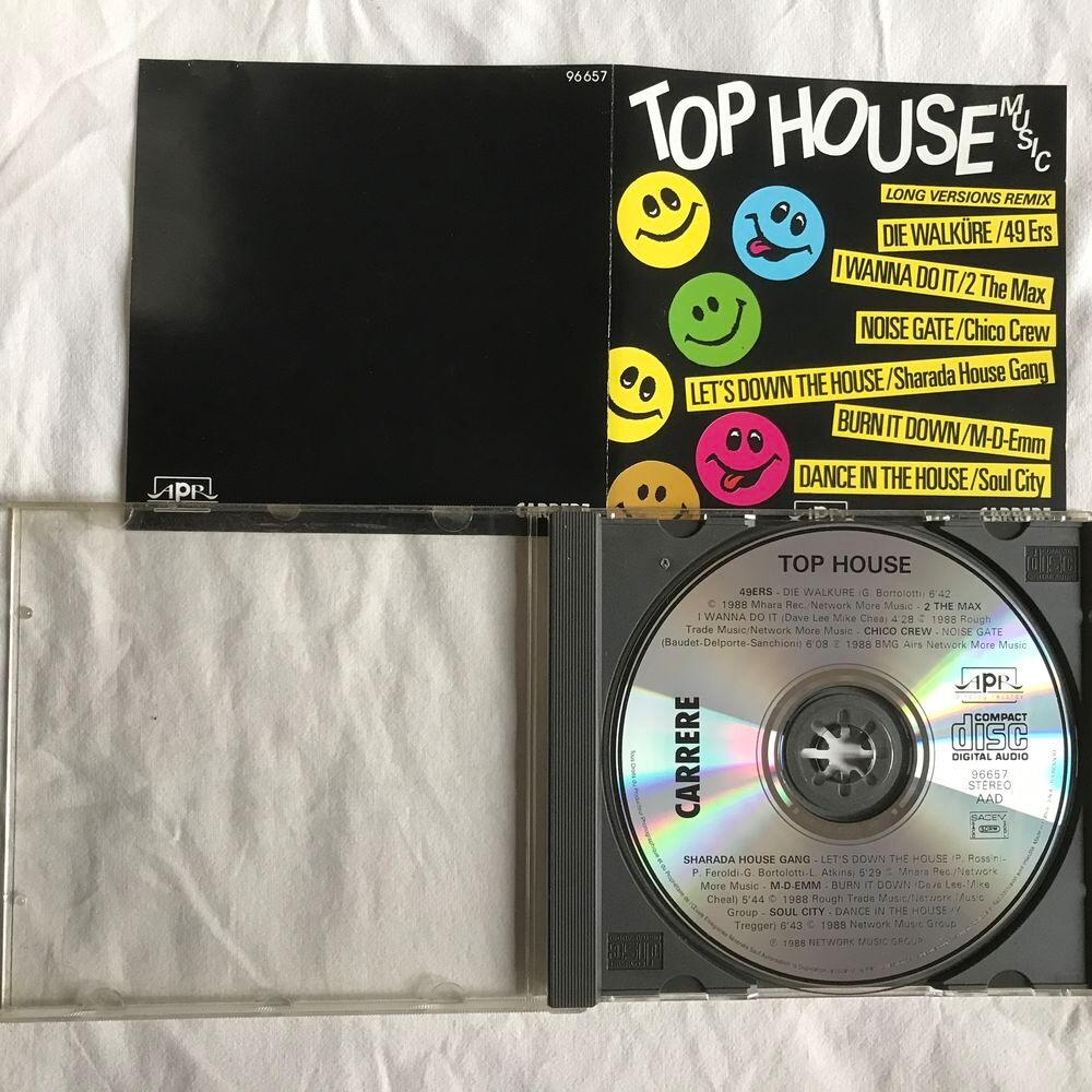CD Top House Music Compilation CD et vinyles