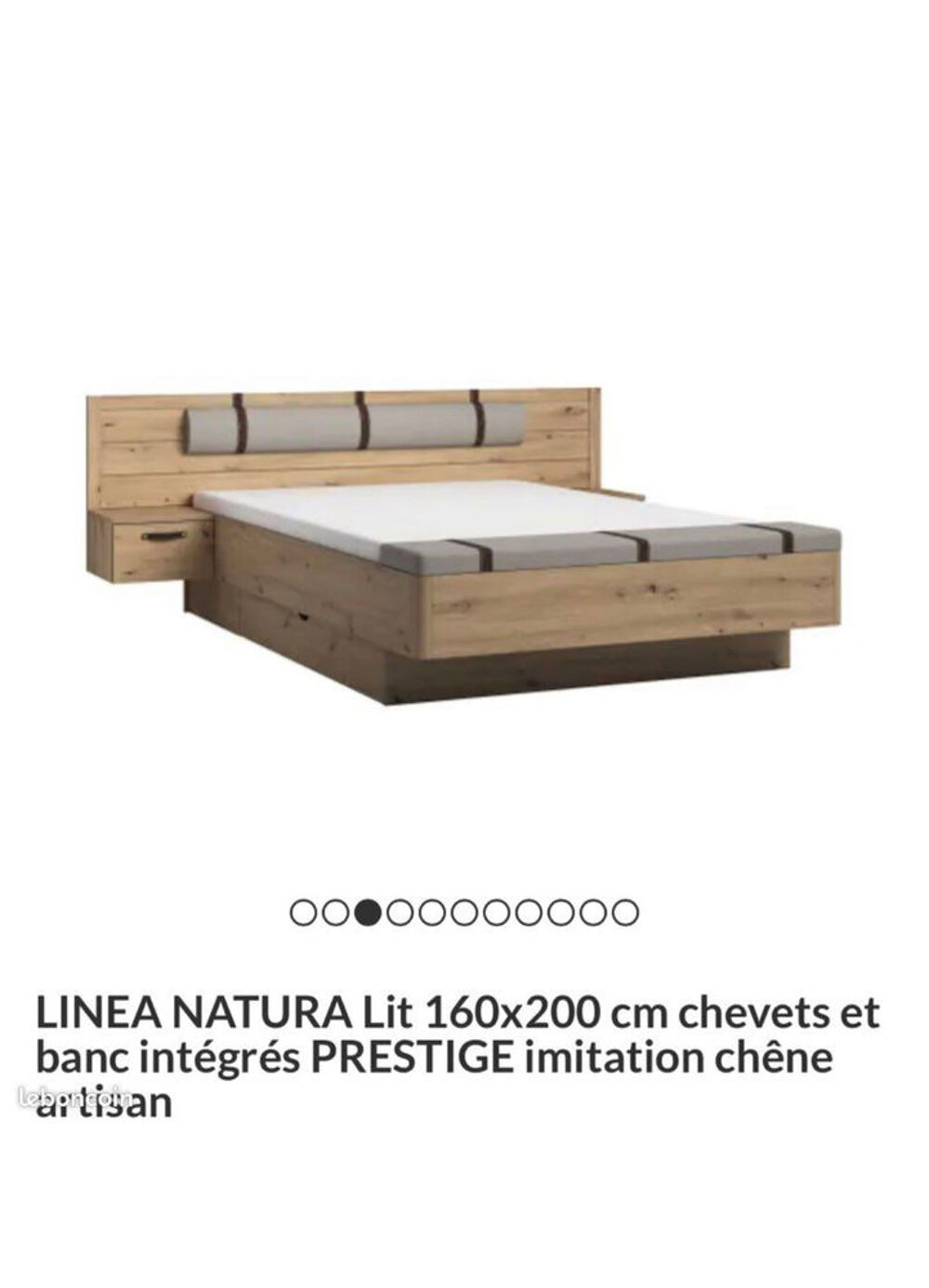 Lit 160x200 Natura Prestige Meubles