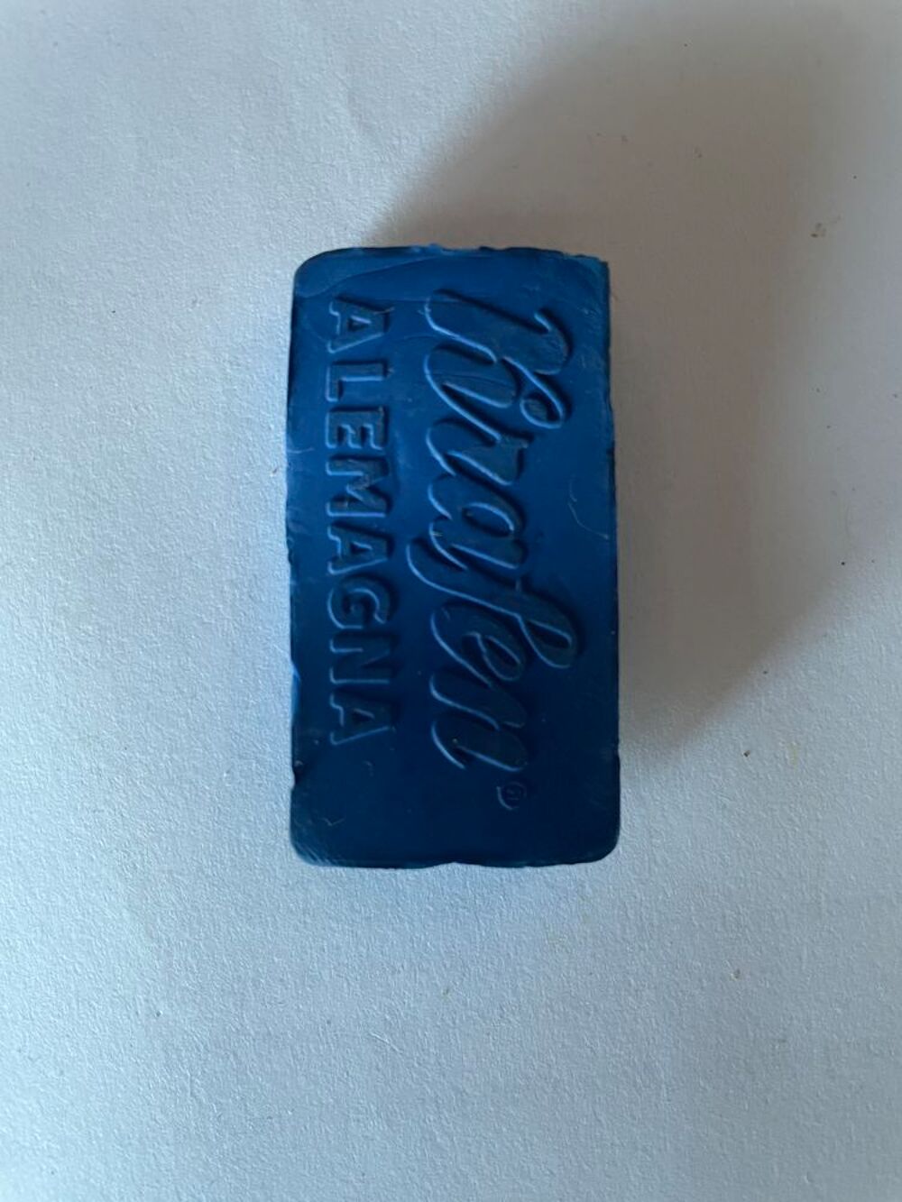 Gomma gomme eraser collection plaque New Mexico bleu 