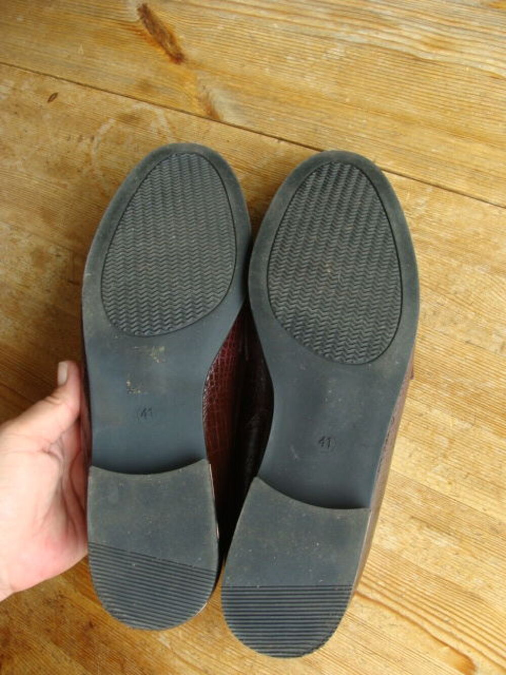 Mocassins 41 Eram bordeaux Chaussures