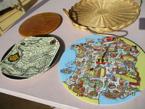 Lot 4 plateaux à fromage. 20 Le Vernois (39)