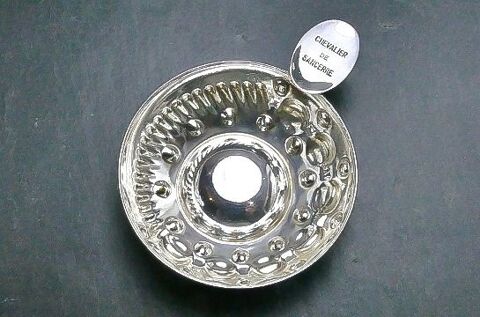 Tastevin  Chevalier de Sancerre  en mtal argent (Poinon) 30 Montargis (45)
