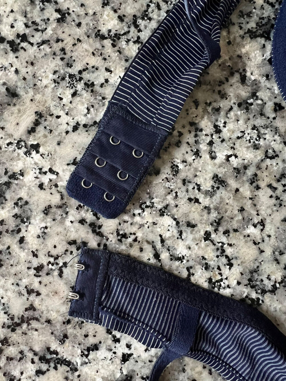 Soutien-Gorge Ray&eacute; Bleu et Blanc ? Taille 90B ? Neuf Vêtements