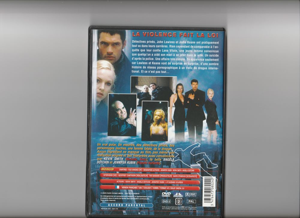 Beyong Justice DVD et blu-ray