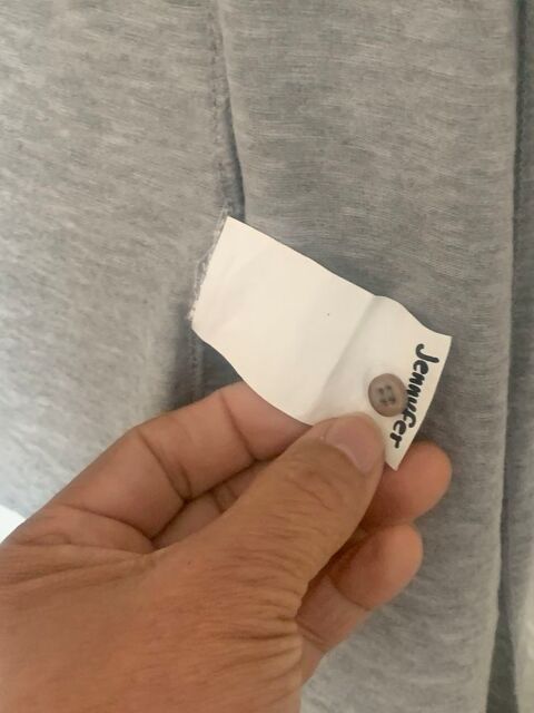 Gilet  Long gris  clair  Marque Jennyfer /Taille M  / Occasion 3 N�mes (30)