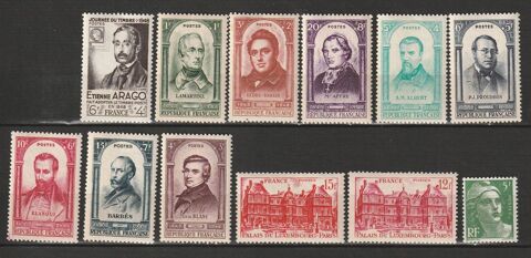 Timbres Neufs   ANNEE1948 9 Valros (34)