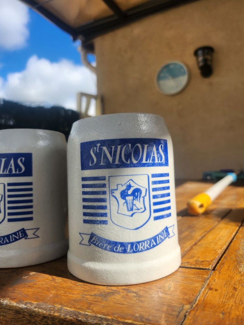 bocks de bi&egrave;re en gr&eacute;s 