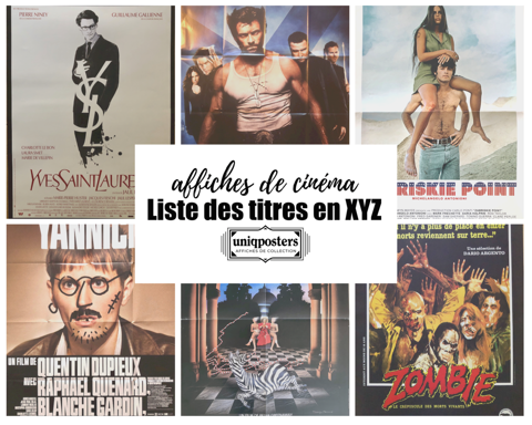 Affiches originales de cinma : Films en Z 0 Montpellier (34)