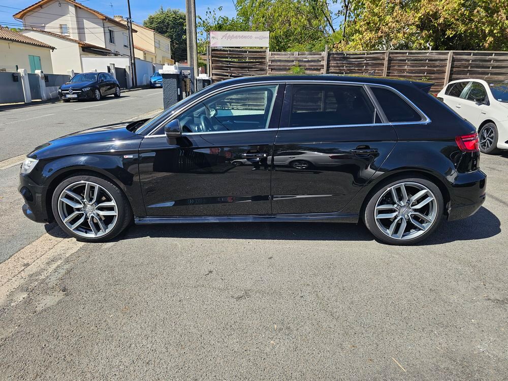 A3 Berline 35 TFSI CoD 150 S tronic 7 Sport Limited 2019 occasion 33560 Carbon-Blanc