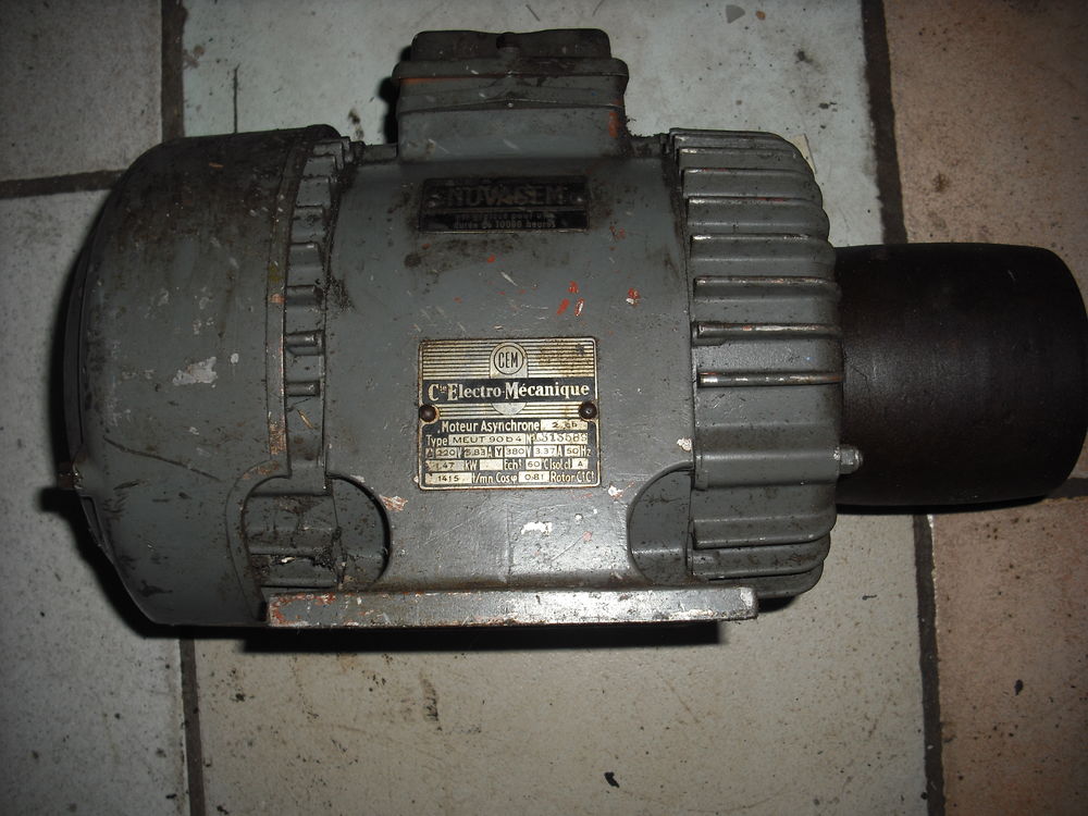 moteur 380 volt Bricolage