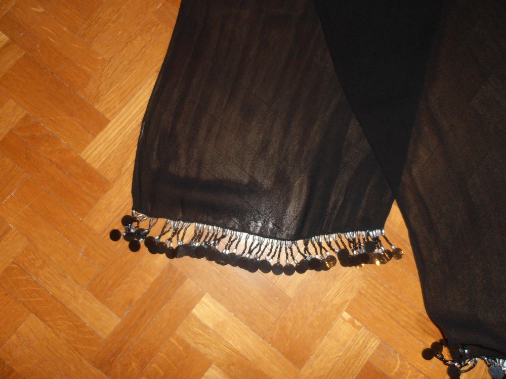 Echarpe voile noir 9 (79) Vêtements