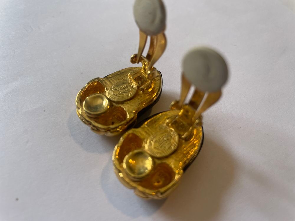 BO glands dor&eacute;e r&eacute;sine bois Ines De La Fressange Bijoux et montres