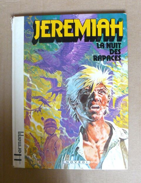 Jeremiah : La nuit des rapaces - Hermann - Novedi - 1982 4 Argenteuil (95)